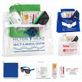 16 Piece Golf Kit in Travel Pack with Components inserted in