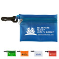 Translucent Zipper Storage Pouch with Plastic Hook