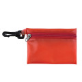 Translucent Zipper Storage Pouch with Plastic Hook