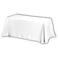 3-Sided Economy 8 ft Table Cloth & Covers (PhotoImage Full