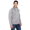 Devon & Jones Unisex Bristol Sweater Fleece Quarter-Zip P...