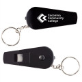 Flashlight Whistle Keychain