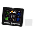 Wireless Digital Weather Station Clock with Colorful Display