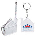House Tape Measure Key Chain
