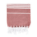Recycled Beach Blanket With Tassel Fringe