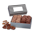 Toffee & Pecan Clusters in Gift Box with Stripes Sleeve