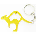 Kangaroo shape bottle opener keychain