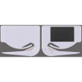 Jumbo Size Rectangular Letter Opener with Magnet