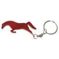 Horse shape bottle opener keychain