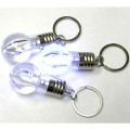 Super bright LED flashlight  swivel keychain