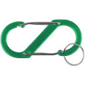 S Shaped Carabiner with Key Ring