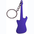 Guitar Shaped Bottle Opener Keychain