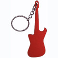 Guitar Shaped Bottle Opener Keychain