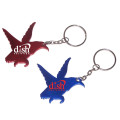 Eagle shape bottle opener key chain