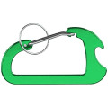 Carabiner with Bottle Opener and Key Ring