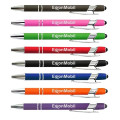 Soft-Touch Aluminum Pen w/ Stylus