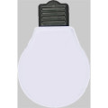 Jumbo size light bulb shape memo clip