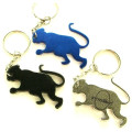 Monkey shape bottle opener key chain