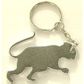 Monkey shape bottle opener key chain