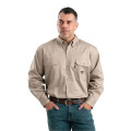 Berne Apparel Men's Flame-Resistant Button-Down Work Shirt