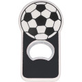 Jumbo size soccer shape magnetic bottle opener
