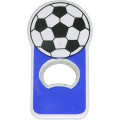 Jumbo size soccer shape magnetic bottle opener