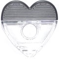 Jumbo size heart shape memo clip