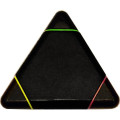 Three color combo highlighter marker