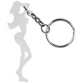 Fine figure of a woman shape bottle opener keychain