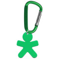 Aluminum Key Holder & Dog Tag with Carabiner