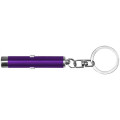 Dual function laser pointer and LED flashlight  keychain