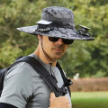 Detachable Wide Brim 2 Solar Fan Hat 