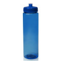 17 oz Transparent Genie Plastic Sports Water Bottle w/ Strap