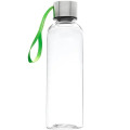 17 oz Transparent Genie Plastic Sports Water Bottle w/ Strap