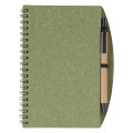 5" x 7" Eco-Inspired Spiral Notebook & Pen