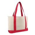 Liberty Bags Large Zippered Cotton Canvas Tote