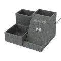 Eden Recycled rPET Wireless Charging Desk Organizer