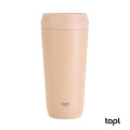 TOPL® 16 oz. Double Wall, Recycled Stainless Steel 360deg...