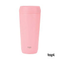 TOPL® 16 oz. Double Wall, Recycled Stainless Steel 360deg...