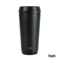 TOPL® 16 oz. Double Wall, Recycled Stainless Steel 360deg...