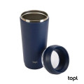 TOPL® 16 oz. Double Wall, Recycled Stainless Steel 360deg...