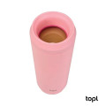 TOPL® 16 oz. Double Wall, Recycled Stainless Steel 360deg...