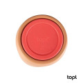 TOPL® 16 oz. Double Wall, Recycled Stainless Steel 360deg...