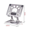Adjustable Black Laptop Stand