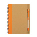 Eco Friendly Spiral Notebook with Pen