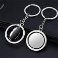 Rotating Disk keychain