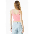 BELLA+CANVAS Women's Micro Rib Spaghetti Strap Tank