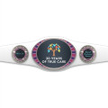 Express Vibraprint White Juniors Championship Belt