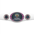 Express Vibraprint White Juniors Championship Belt
