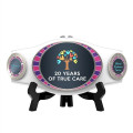 Express Vibraprint White Juniors Championship Belt